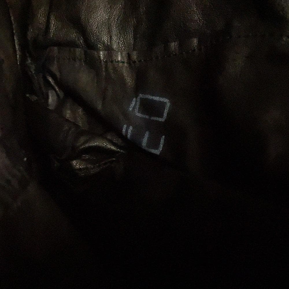 GUCCI バンブー 編み込み 巾着 かごバッグ ブラック 黒 レザー オールド