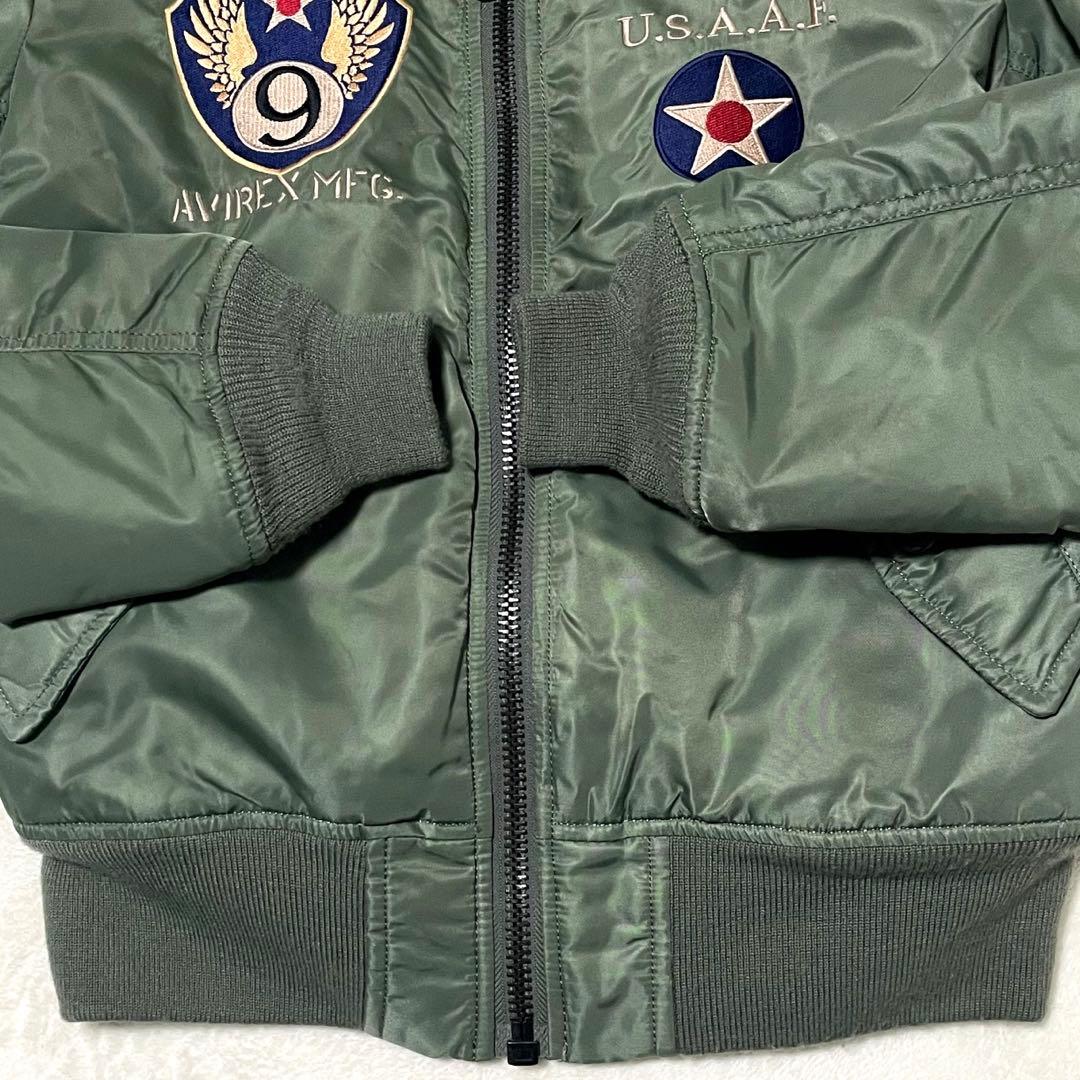 AVIREX フライングシャークス MA-1フライトジャケット M