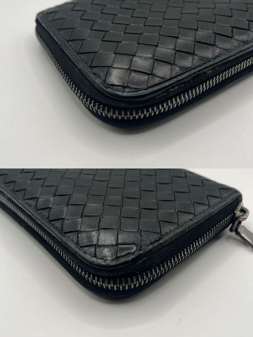 正規品美品✨ ボッテガヴェネタ イントレ ラウンドファスナー ジップ 7121