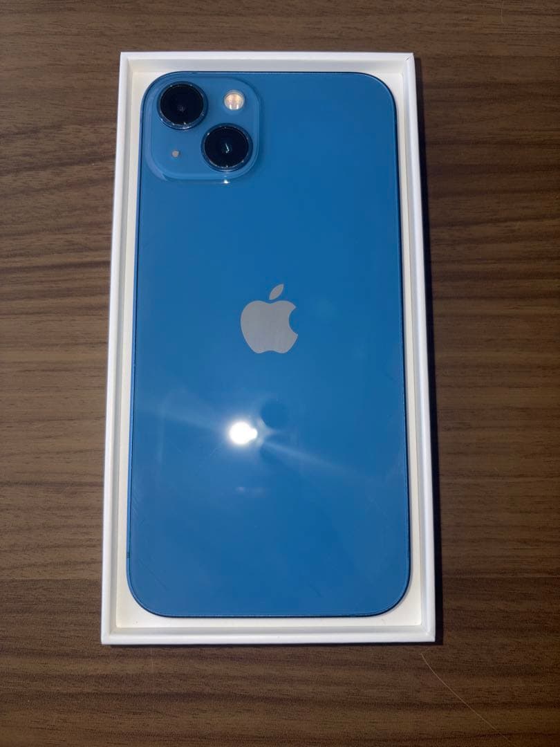 モ*イ様 iPhone13 ブルー 256GB SIMフリー バッテリー95%