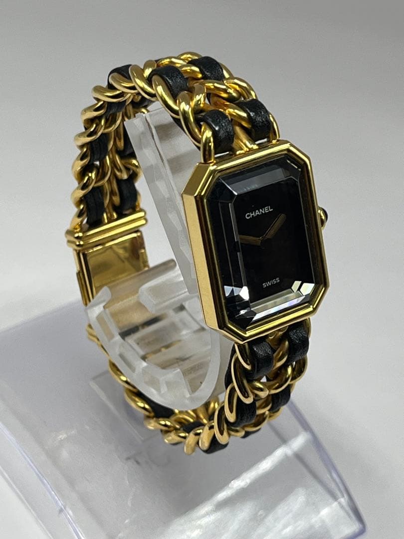 【cさん専用】CHANEL シャネル プルミエールM 腕時計 ゴールド/ブラック