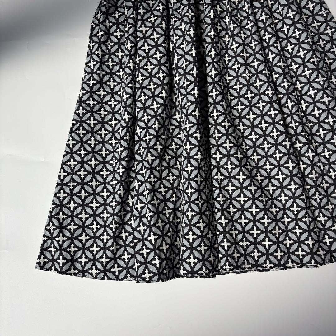 美品　完売　DRESSTERIOR オーバーラップサークルコンビワンピース 36