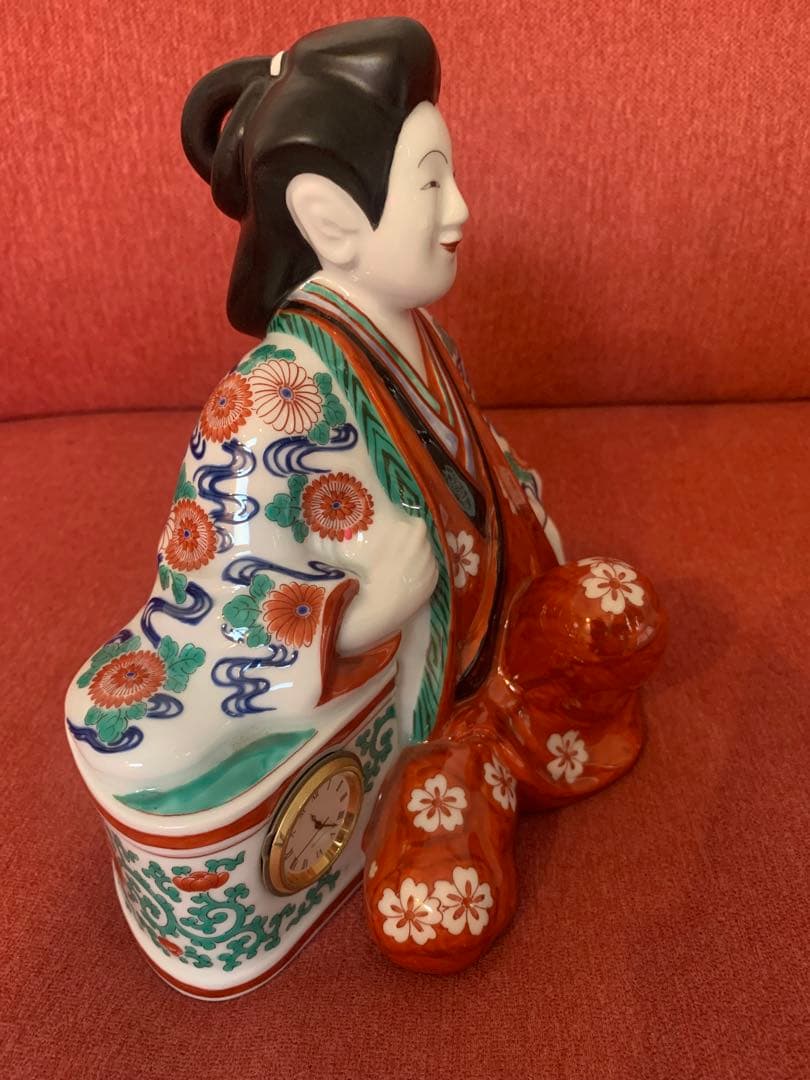 伊万里　人形　林九郎　置物　アンティーク