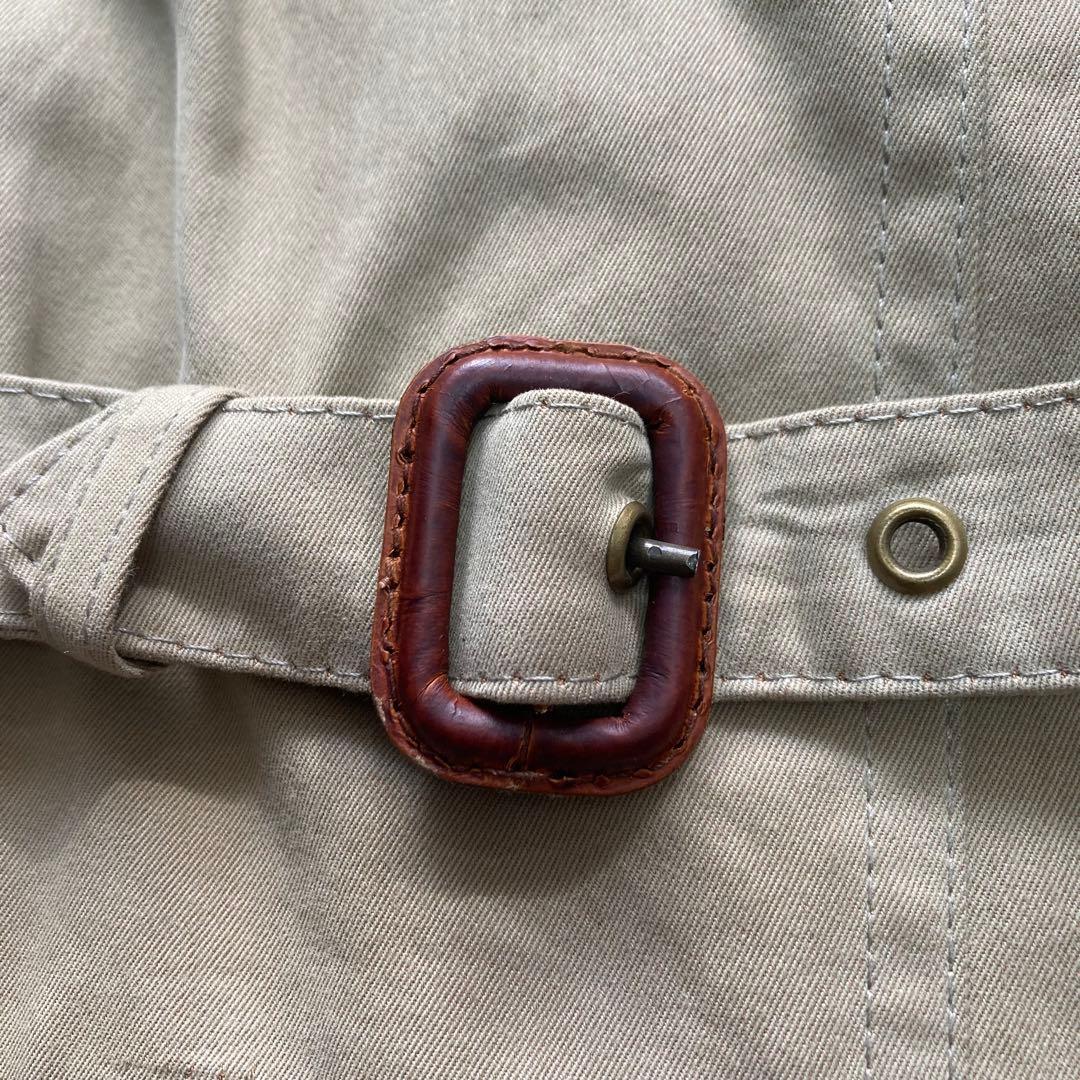 クリスチャンディオール　ダブルトレンチコート　XL　ヴィンテージ　比翼　ロング