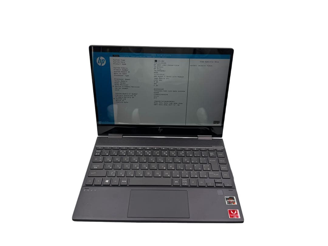 HPノートパソコン★ジャンク★ryzen5-3500U★13-ar0074AU