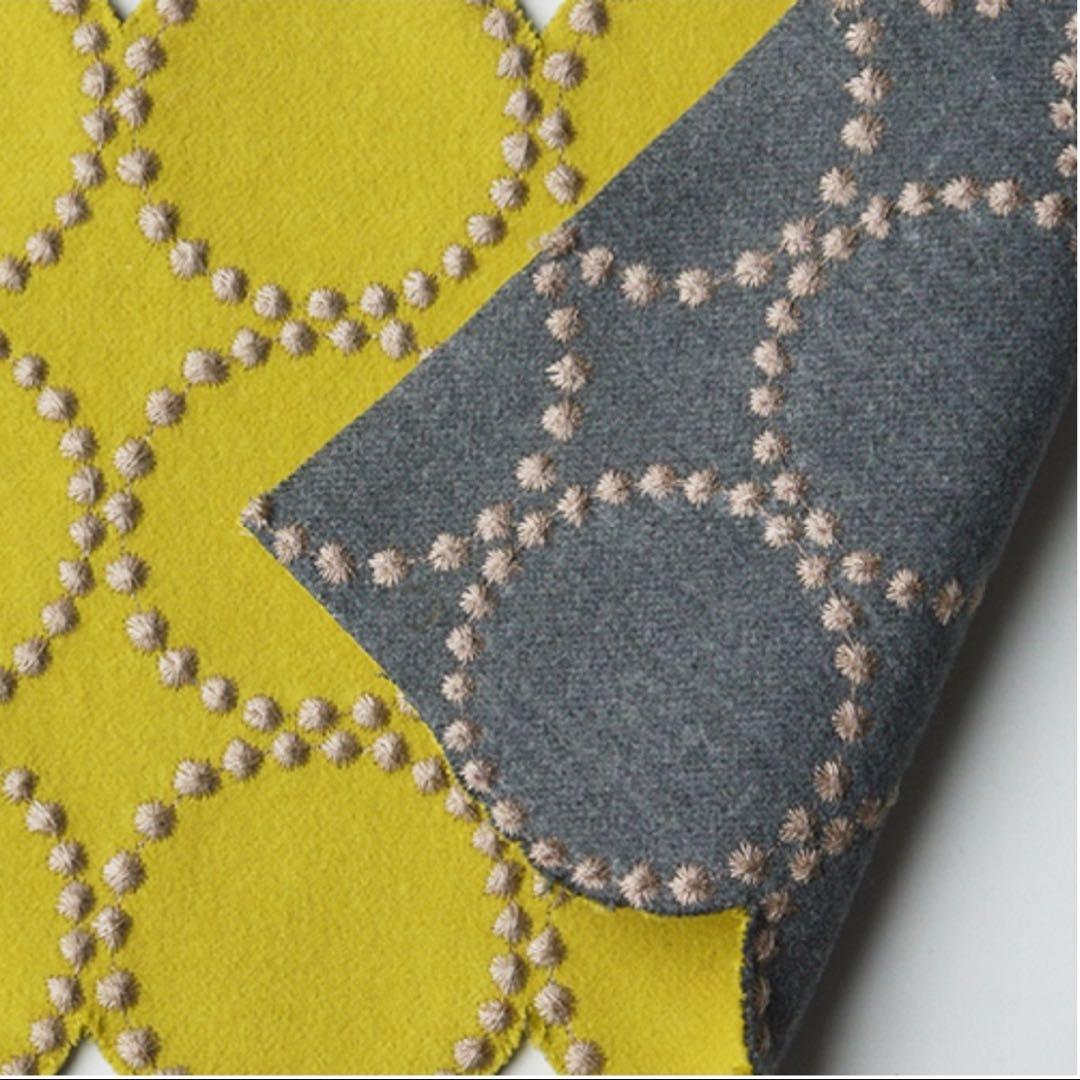 ミナペルホネン スツール タンバリン 折りたたみ 【イエロー/グレー】 チェア