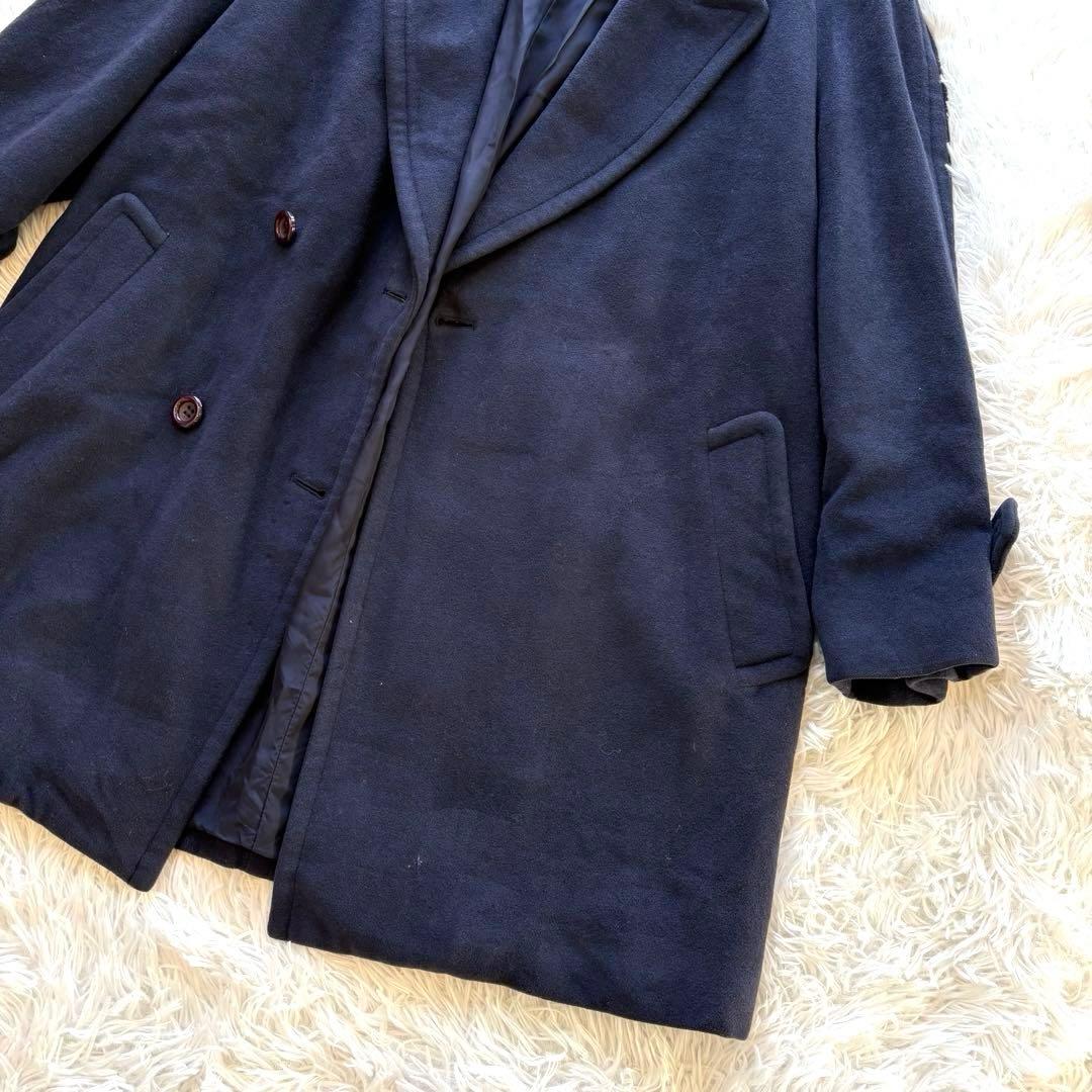 バーバリーズ 90s カシミヤブレンド オールド ダブル チェスターコート