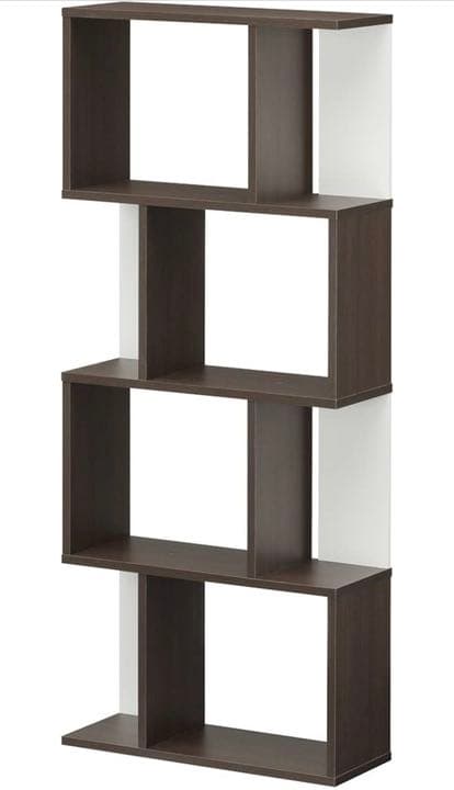 【新品未使用】ディスプレイラック 本棚 bookshelf ブラウン