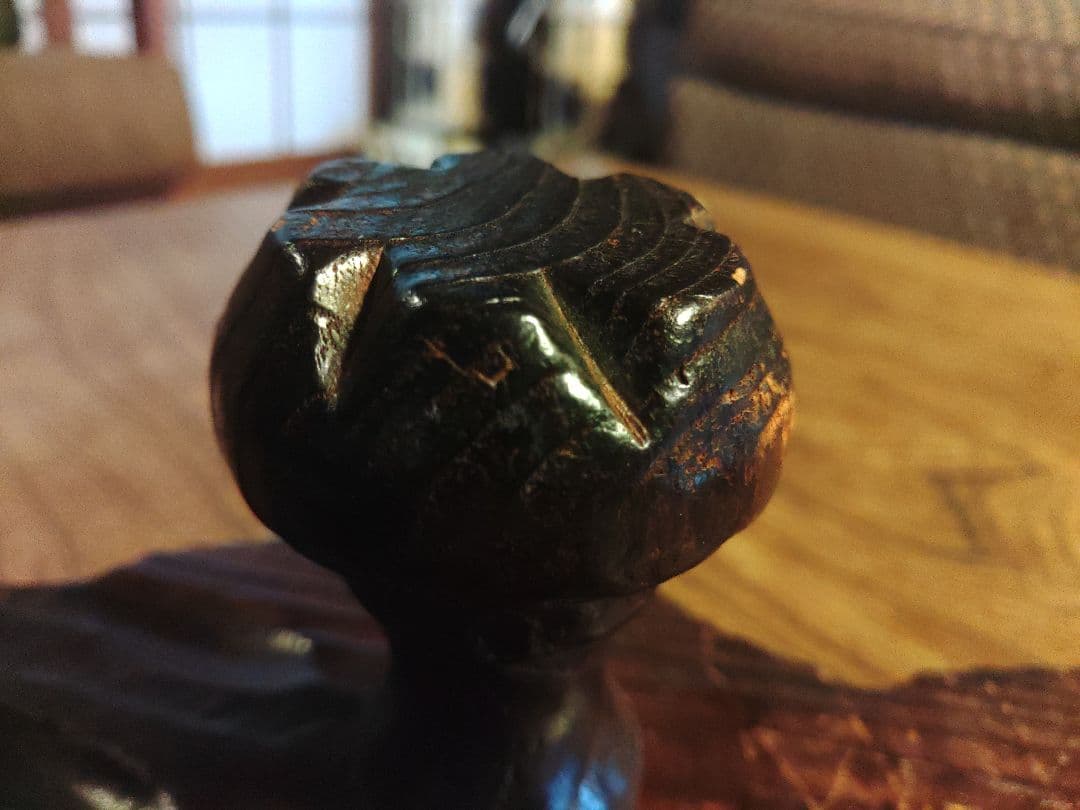 ハンガーフック　スペイン製　帽子　天然木　手彫　彫刻　アンティーク　ヴィンテージ