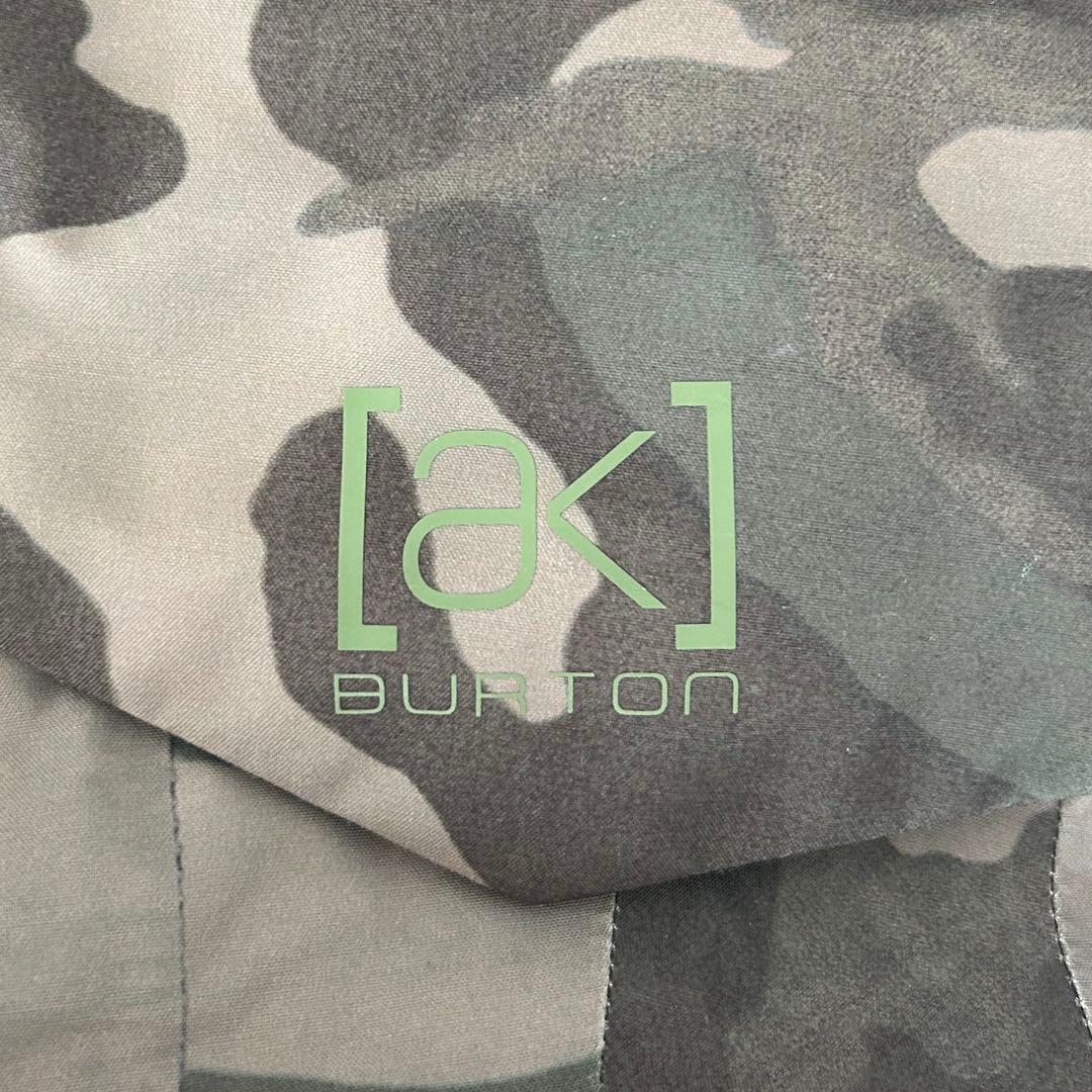 BURTON ak CYCLIC カモフラ 迷彩 セットアップ ゴアテックス