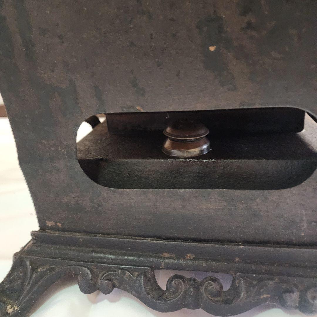 アンティーク 鋳物 アイロンストーブ クッキングストーブ 動作品 ビンテージ