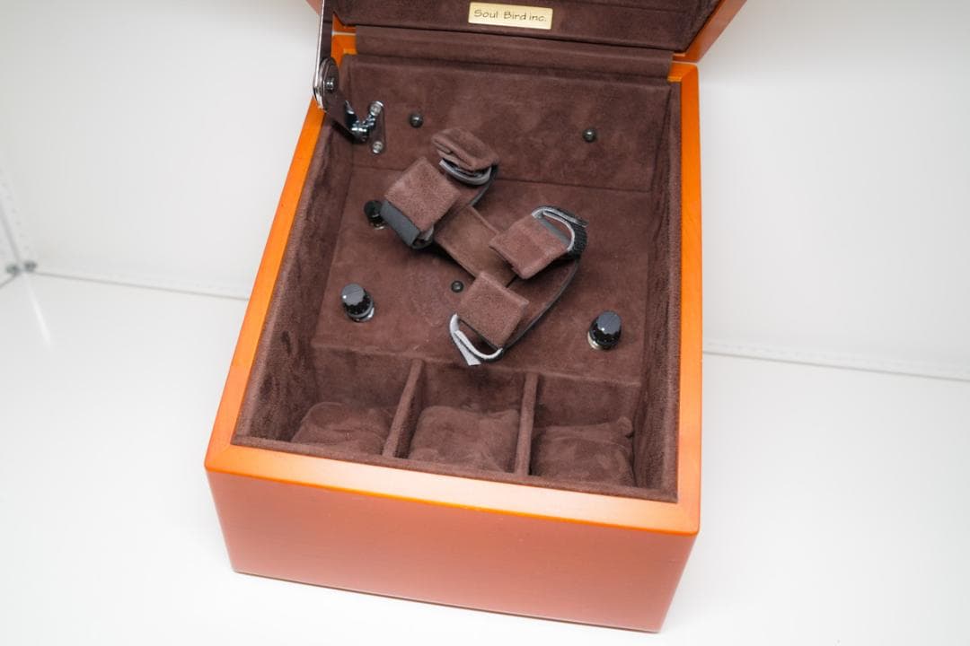 ソウルバード ワインディングマシーン 2+3本用 メイプル 時計ケース