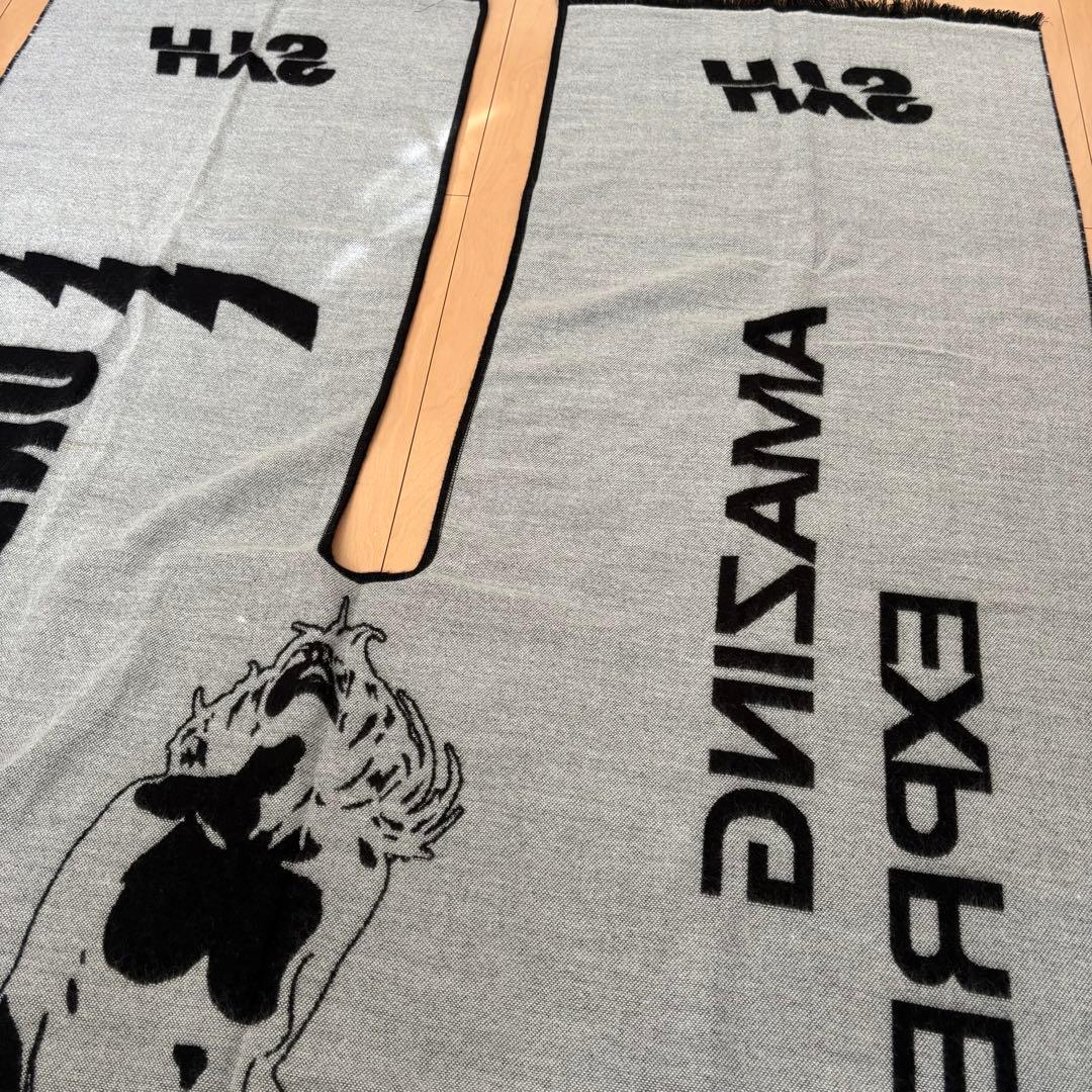 ヒステリックグラマー　ポンチョ　ストール　黒　HYSTERIC GLAMOUR