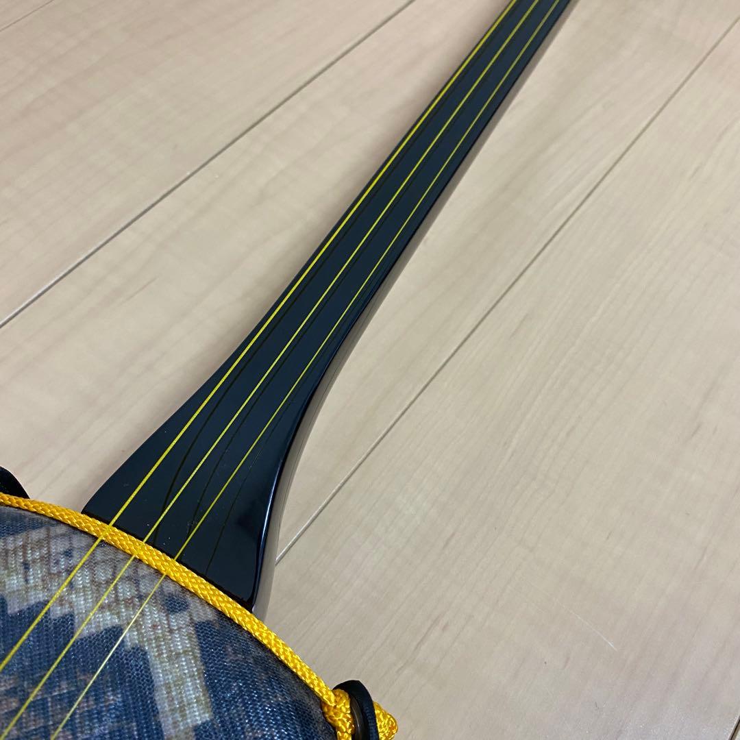 沖縄三線 蛇柄 ハードケース付き