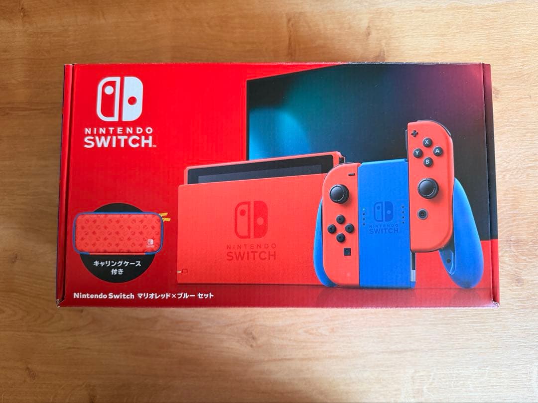 Nintendo Switch マリオレッド×ブルー 本体 + 付属品