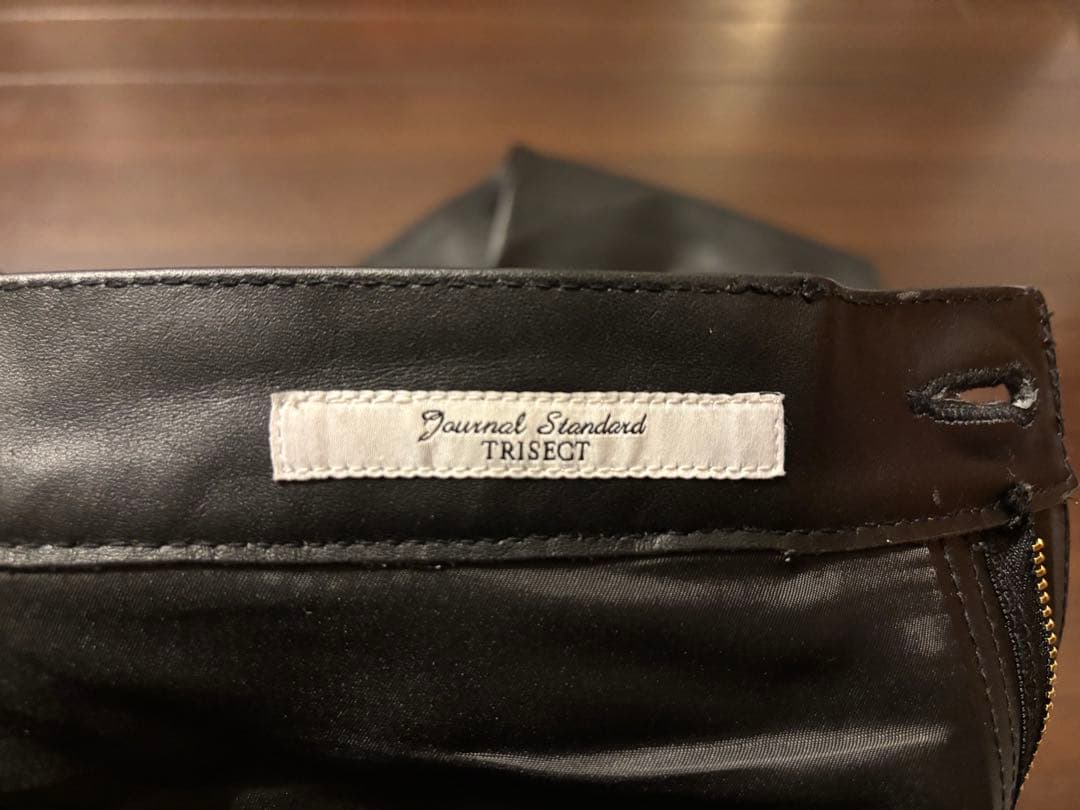 ジャーナルスタンダード カウレザー 5ポケットパンツ