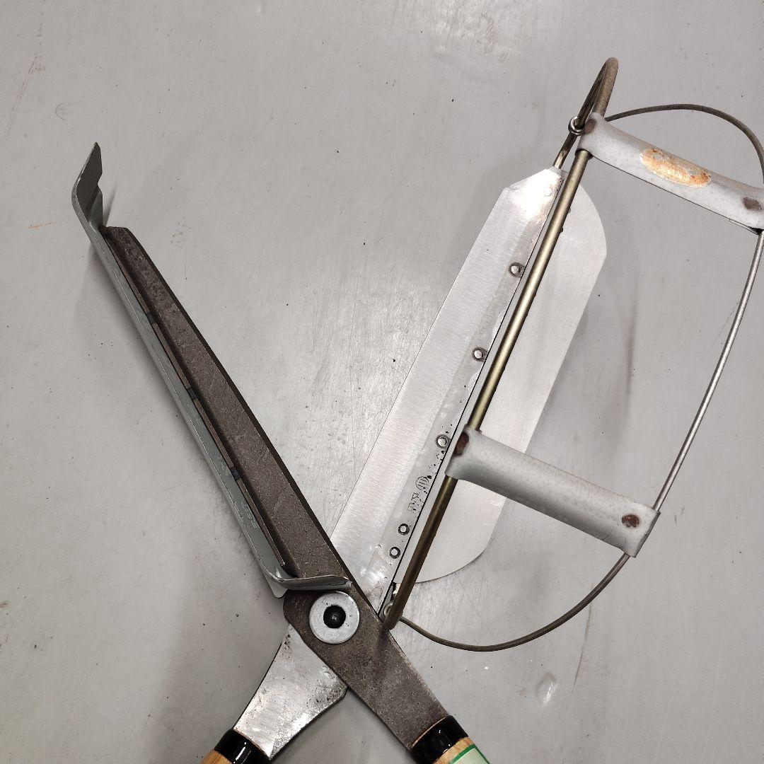 茶摘み鋏　内田式　茶摘み道具