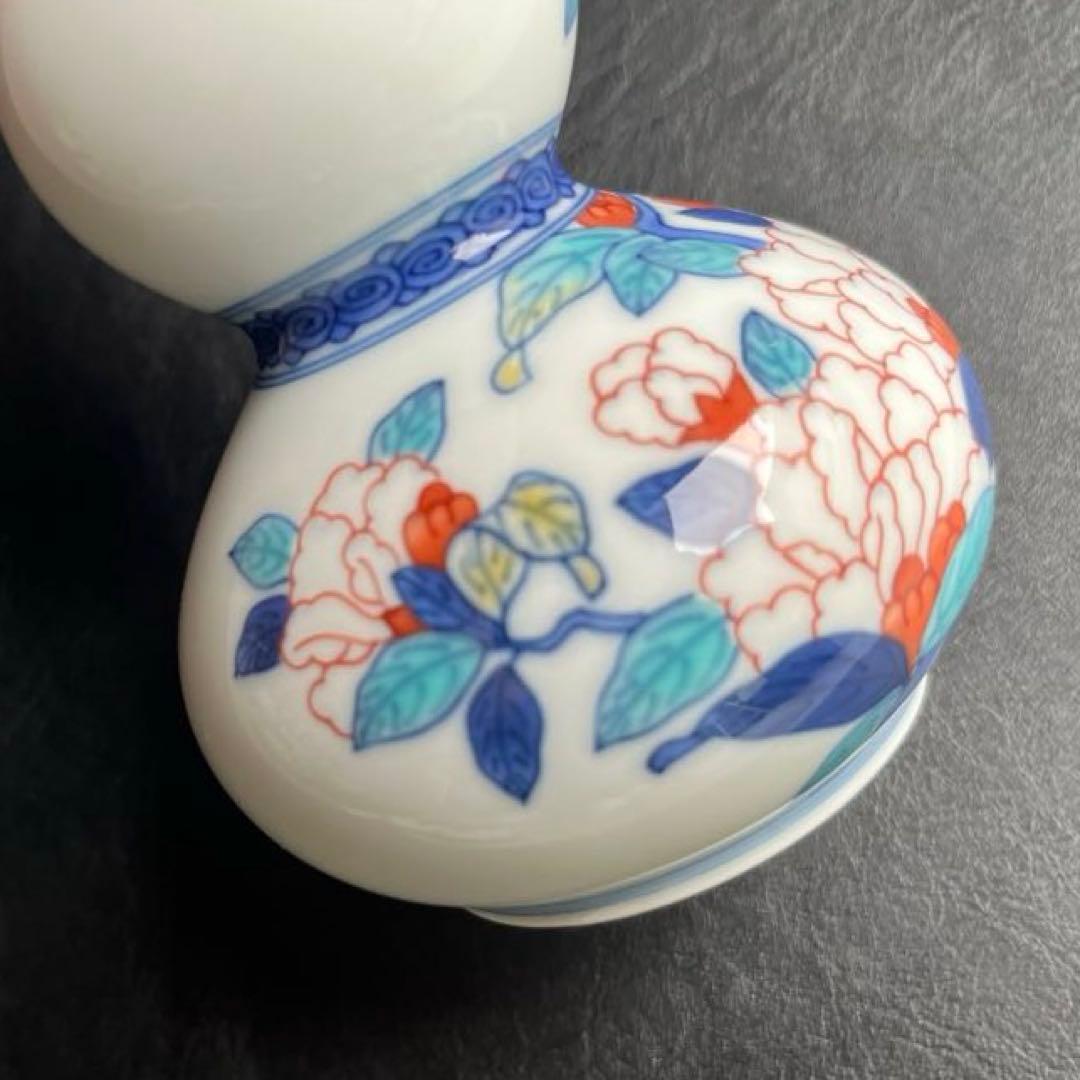 伊万里　鍋島焼　畑萬陶苑　酒器揃　徳利　ぐい呑　盃