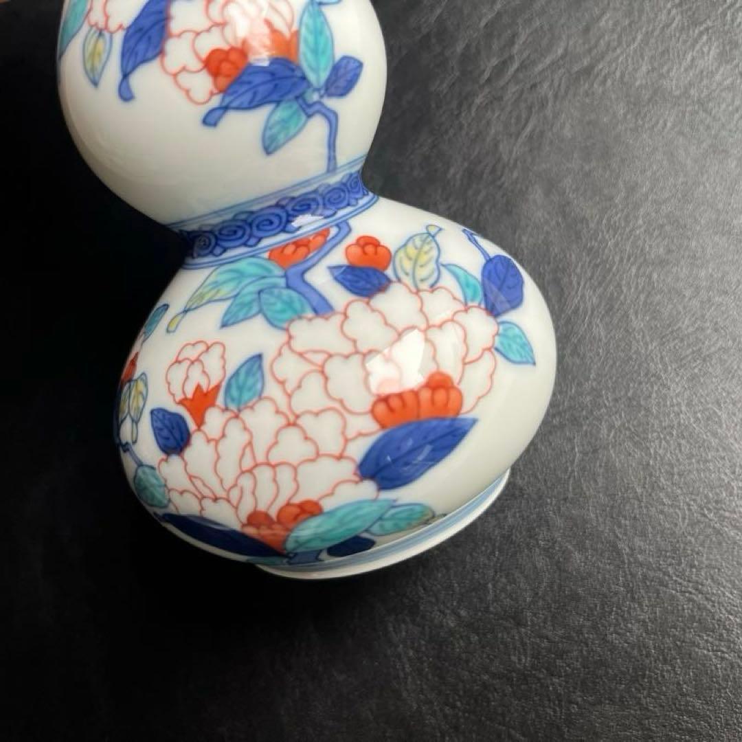 伊万里　鍋島焼　畑萬陶苑　酒器揃　徳利　ぐい呑　盃