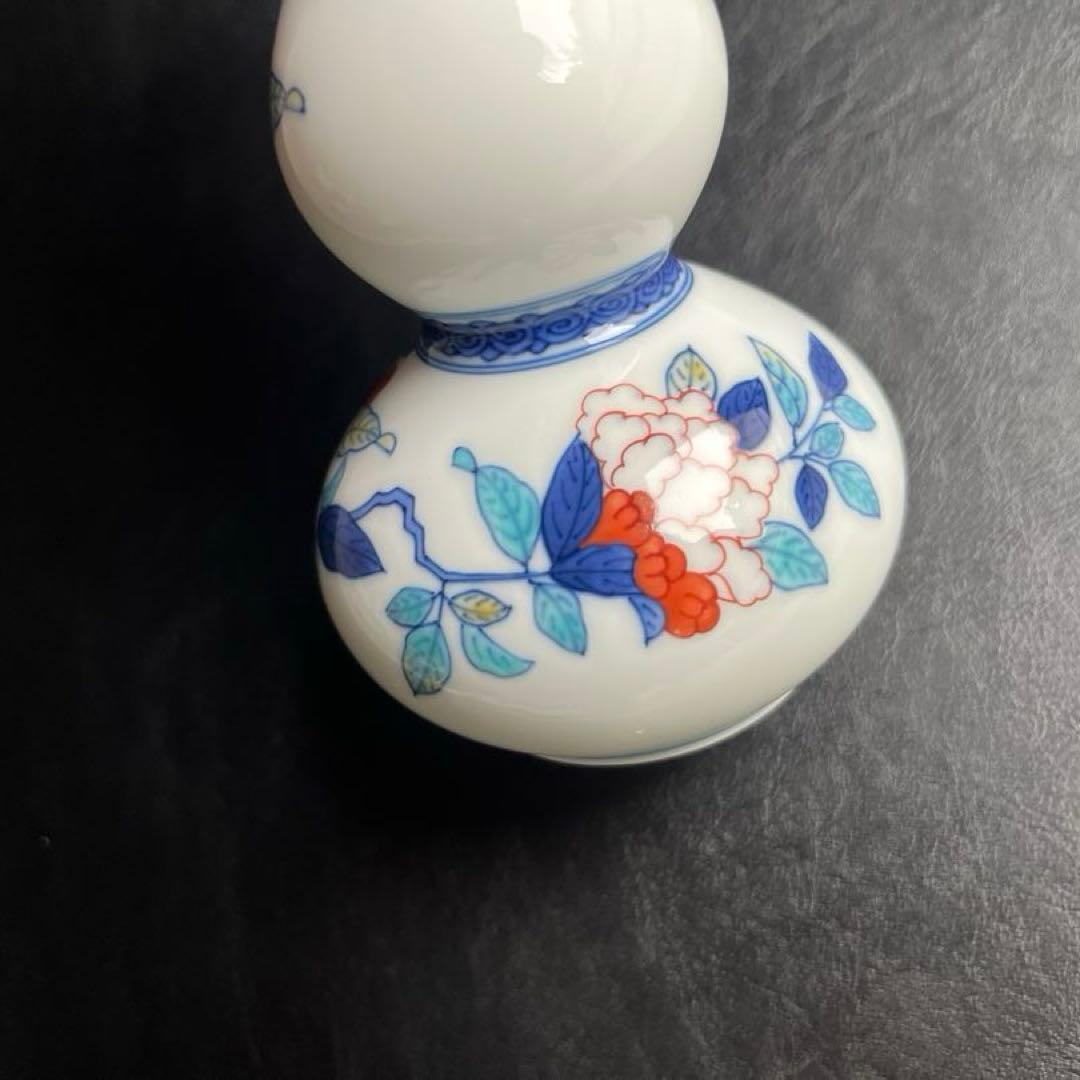 伊万里　鍋島焼　畑萬陶苑　酒器揃　徳利　ぐい呑　盃