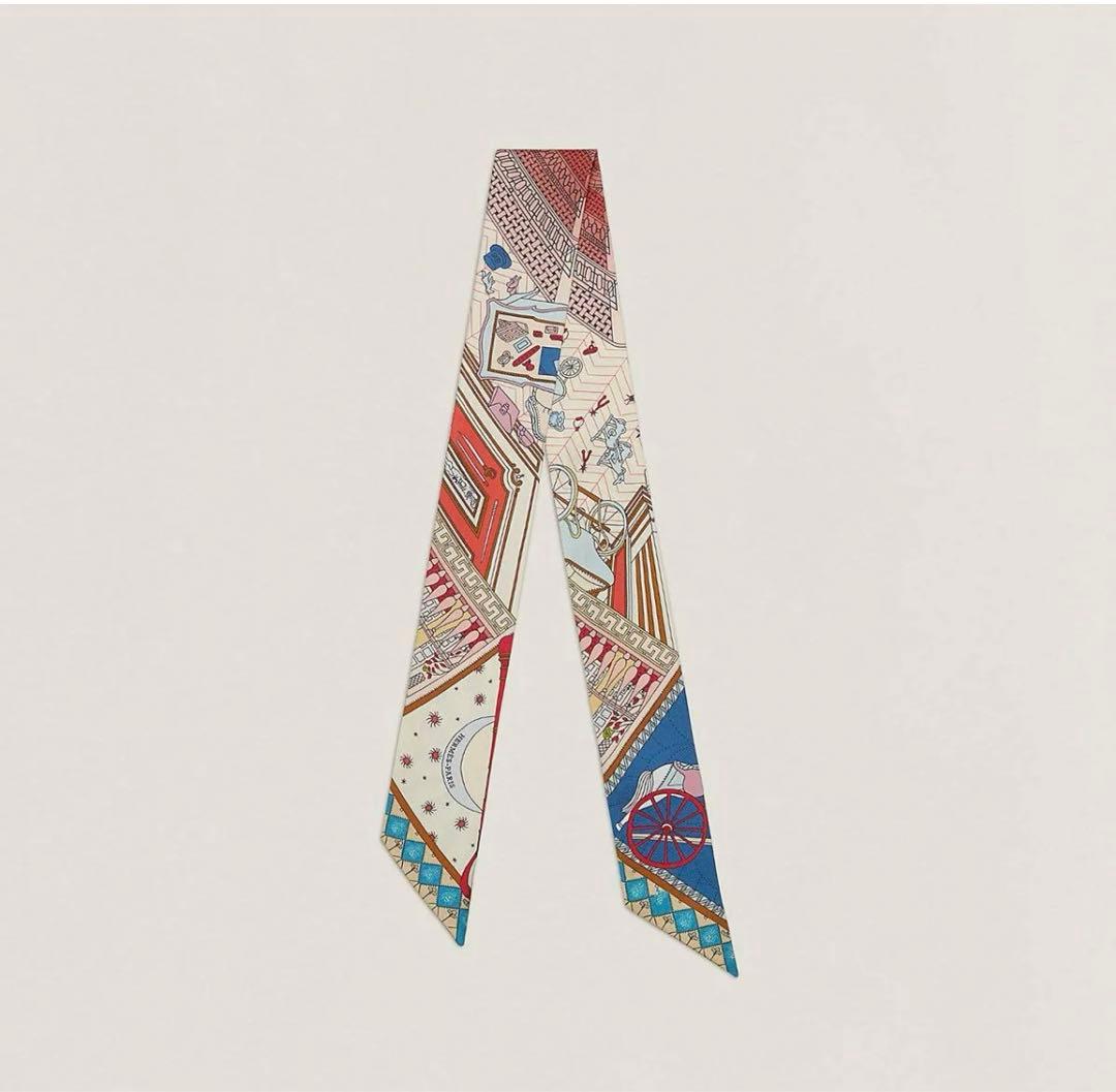 エルメス Twilly ツイリー オブジェ ドゥ キュリオジテ 未使用品　赤