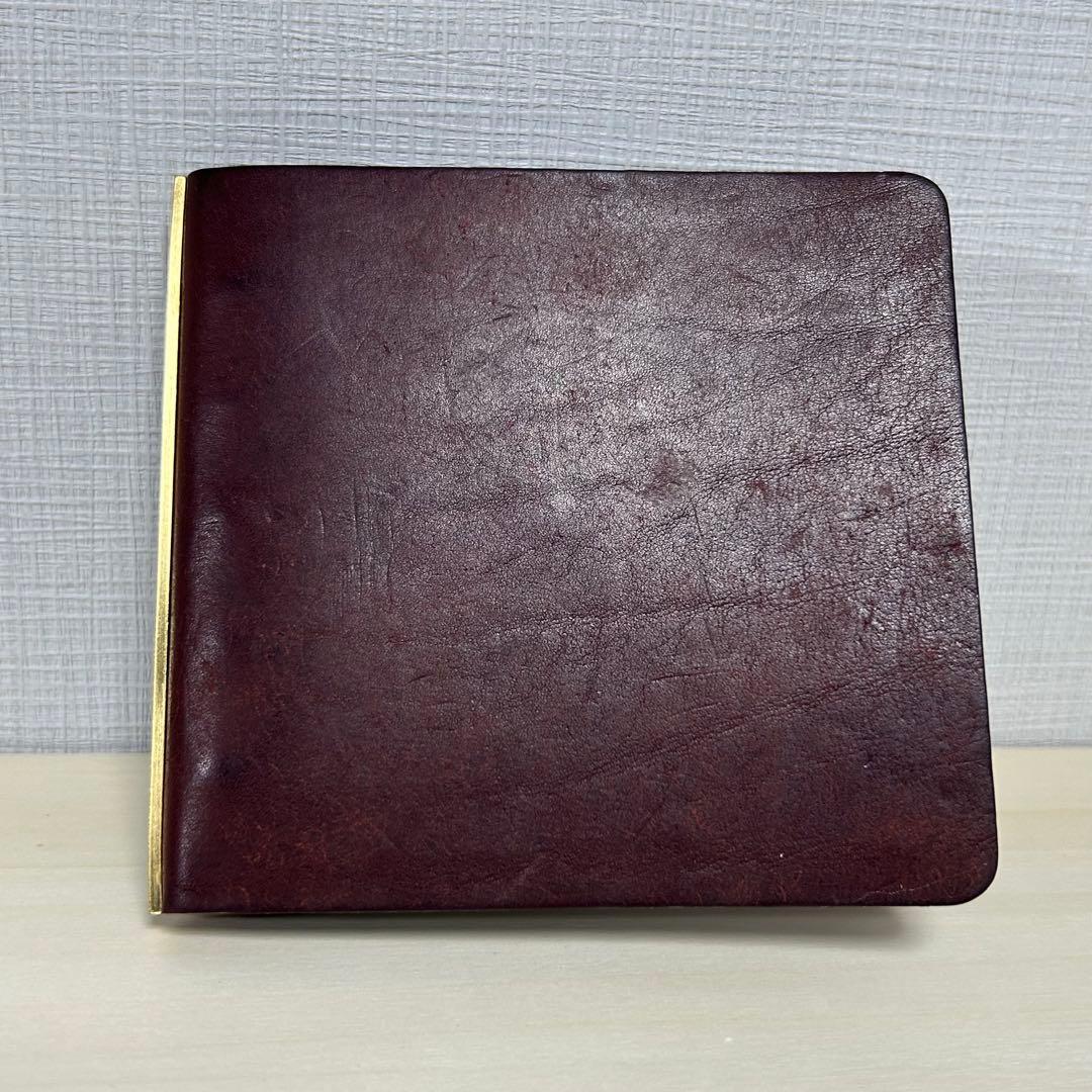 日本製 plotter ミニ5スクエアサイズ（5穴） ワイン リフィルセット