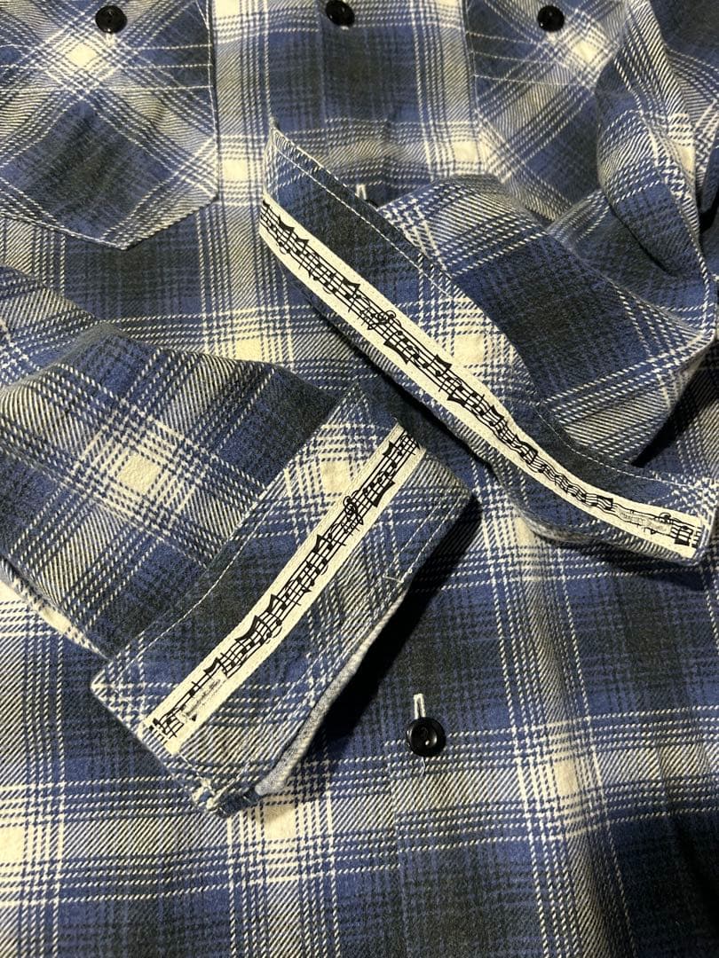 NUMBER (N)INE チェックシャツ サイズ3 ナンバーナイン