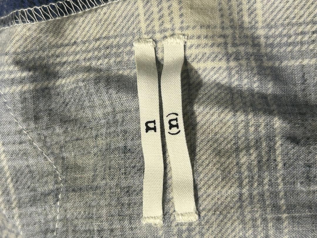 NUMBER (N)INE チェックシャツ サイズ3 ナンバーナイン