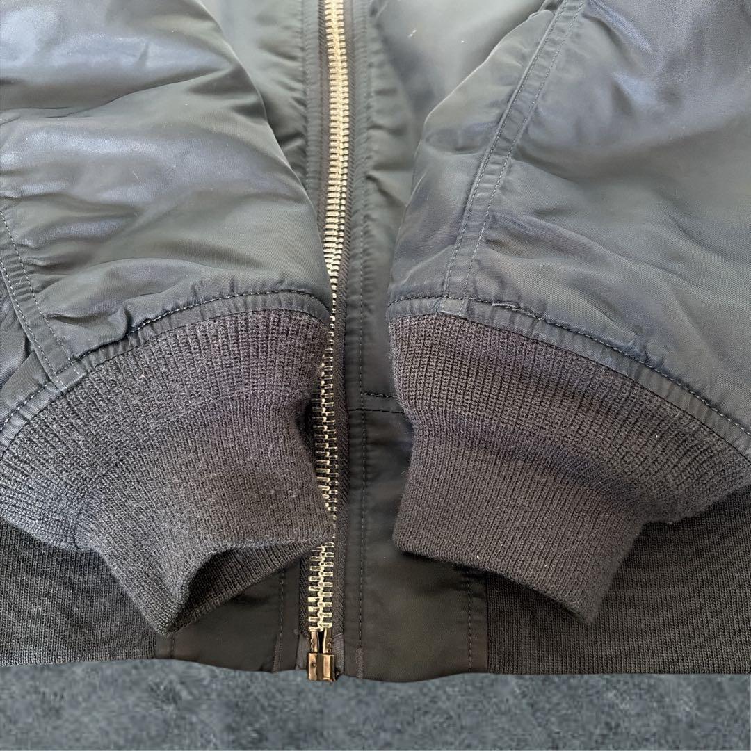 80s 90s USA製　ALPHA MA-1 フライトジャケット リバーシブル