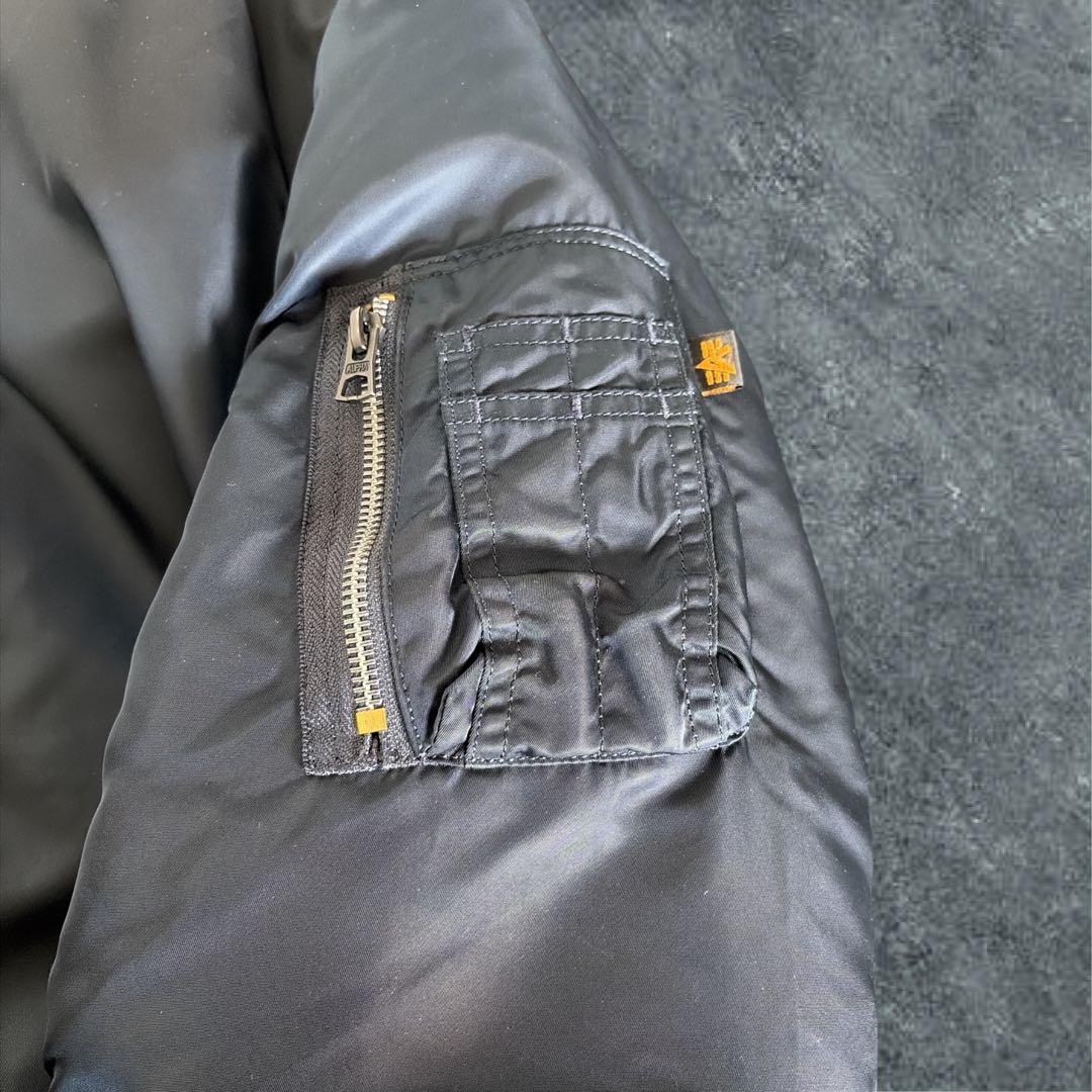 80s 90s USA製　ALPHA MA-1 フライトジャケット リバーシブル