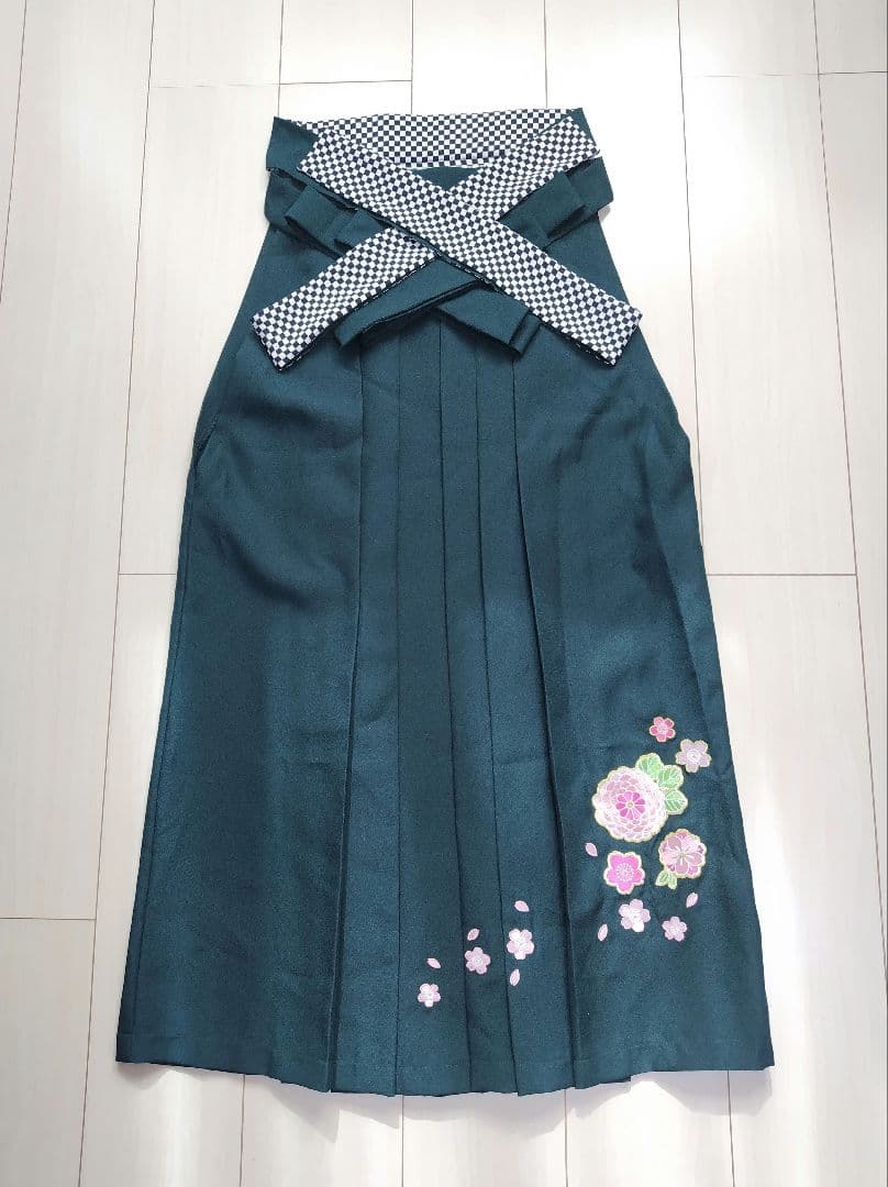 アリサナ　小学生　卒業式　袴　エンジ　パープル　グリーン　女の子　160cm