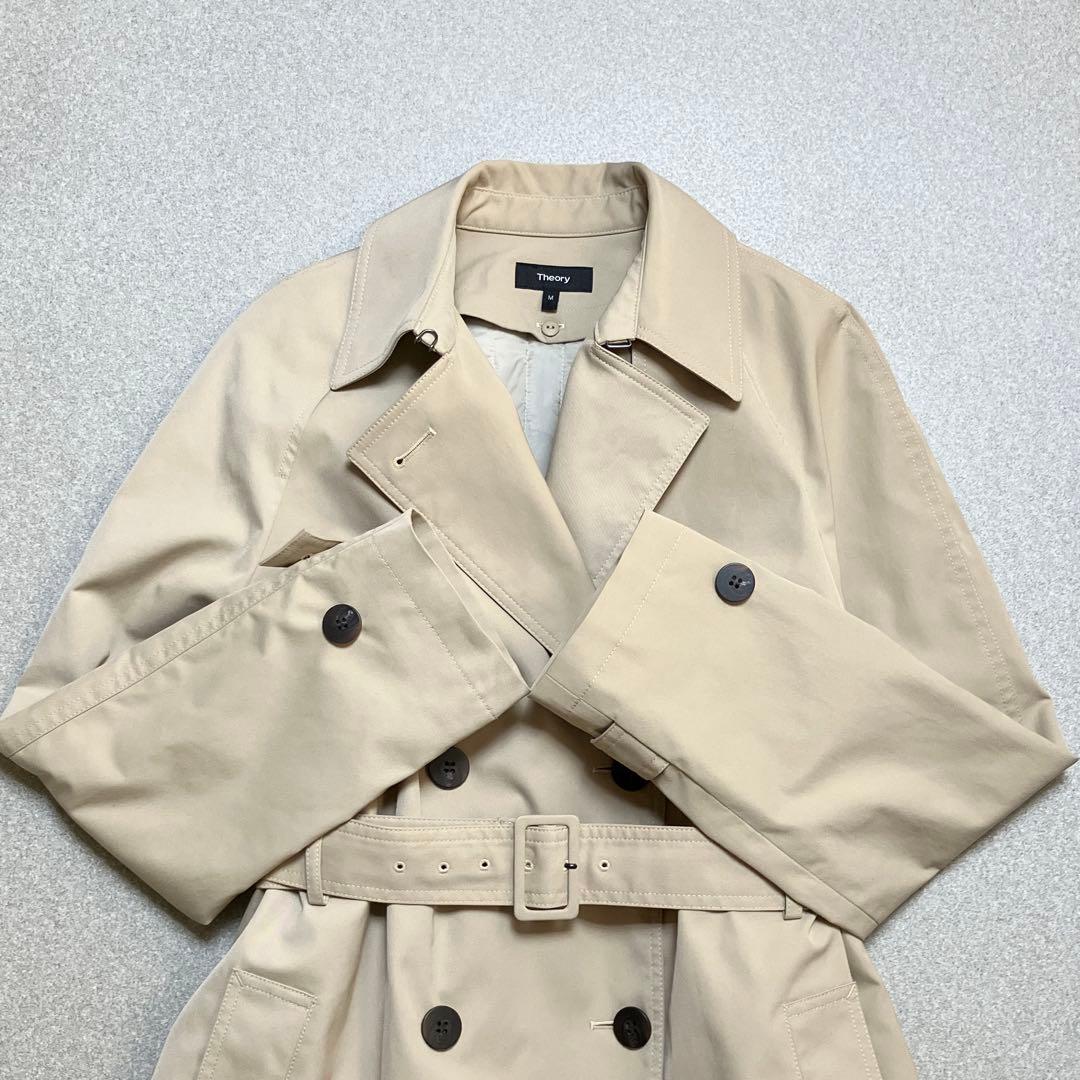 近年 セオリー Twill 3 Staple trench トレンチコート