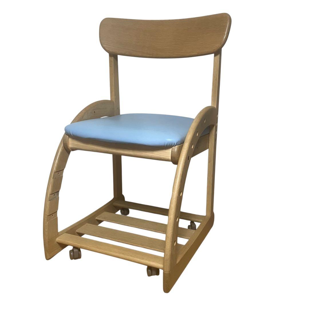 karimoku カリモク 学習椅子 デスクチェア XT1801ブルー