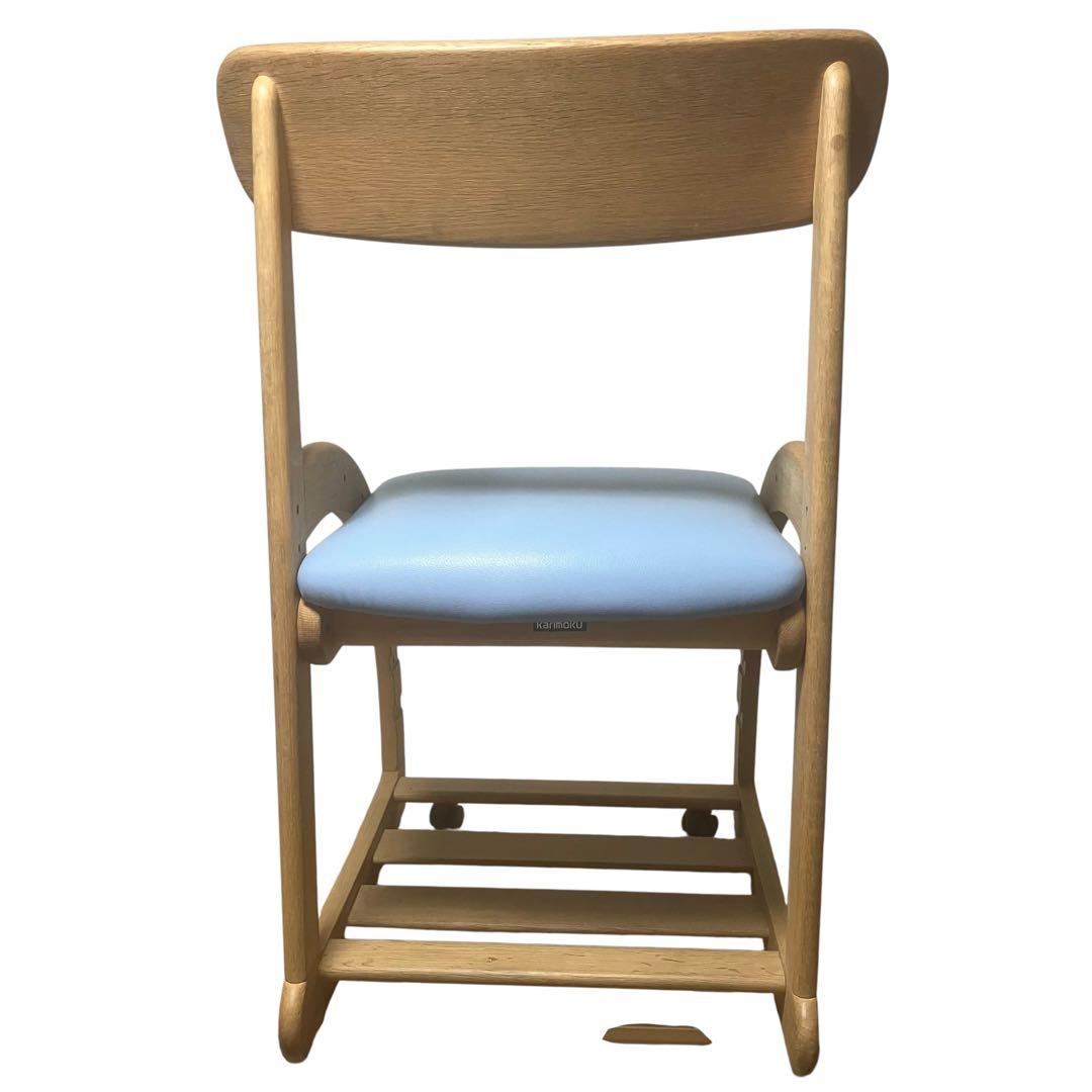 karimoku カリモク 学習椅子 デスクチェア XT1801ブルー