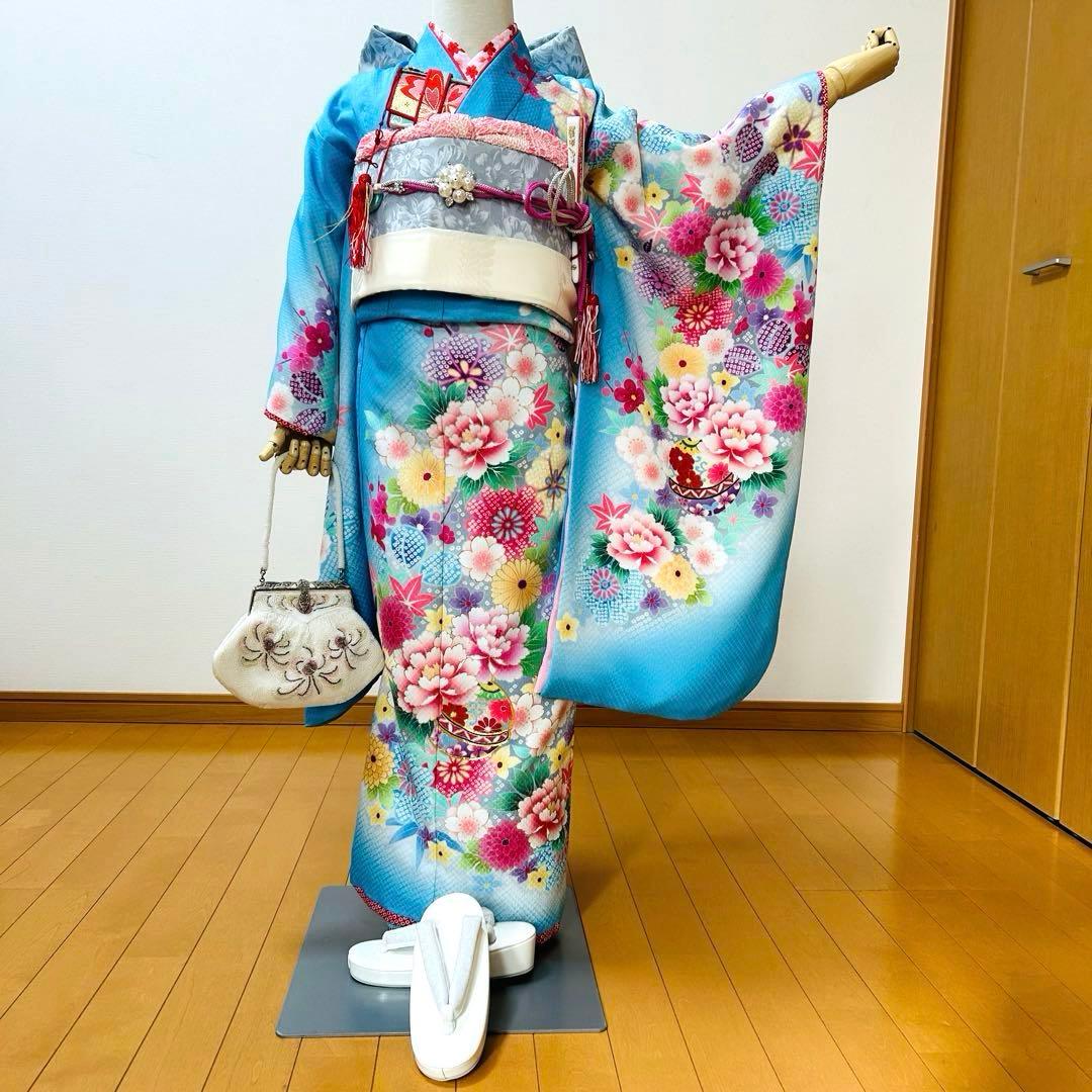 SAMAYANo.120-B 七五三　7歳　　着物セット