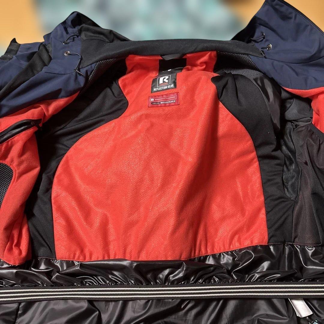 スキーウェア 男性用 スキーウェア上がM下がSセット メンズ ブルー