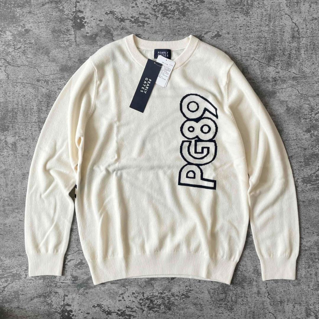 PEARLY GATES パーリーゲイツ カシミヤ混 ニット セーター サイズ５