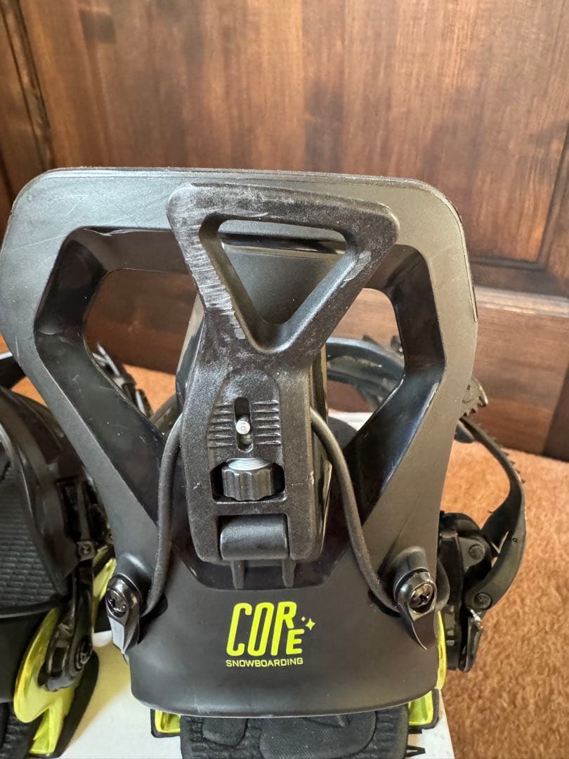 SPスノーボードビンディング CORE LIME Sサイズ
