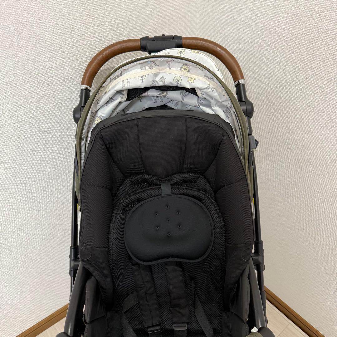 【美品】アップリカ ラクーナ ビッテ クッション 限定モデル♪アニマル柄