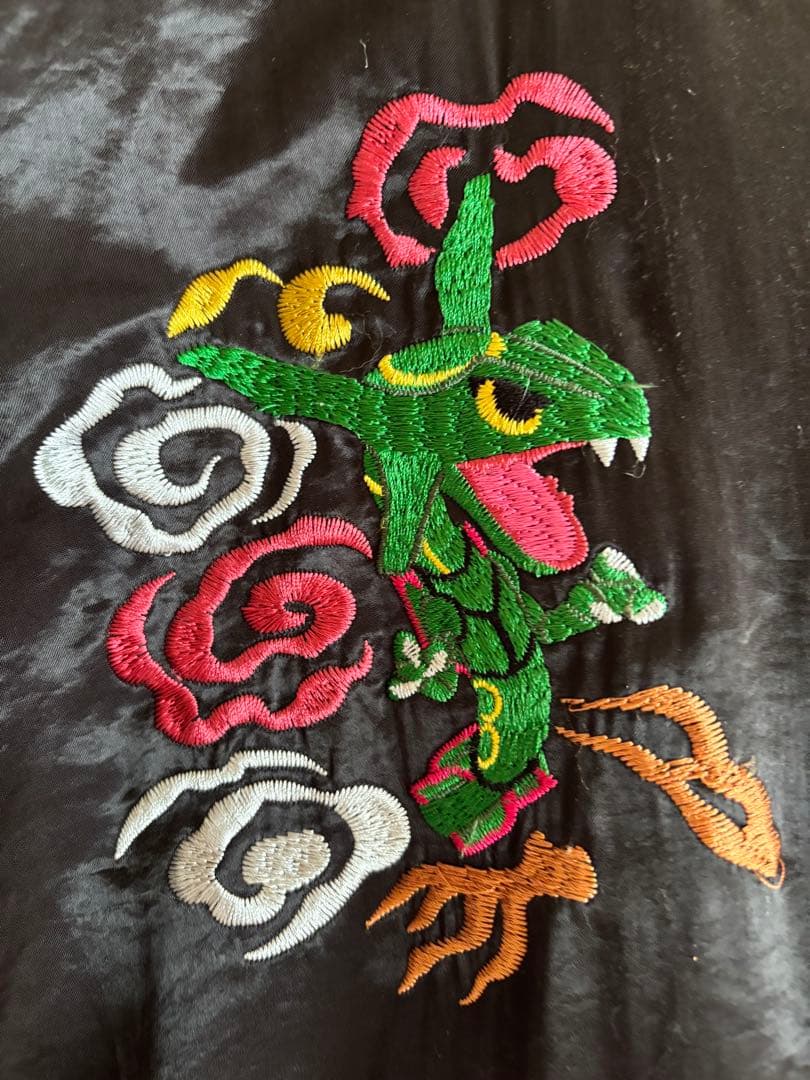 ポケモン　スカジャン　レックウザ pokemon time