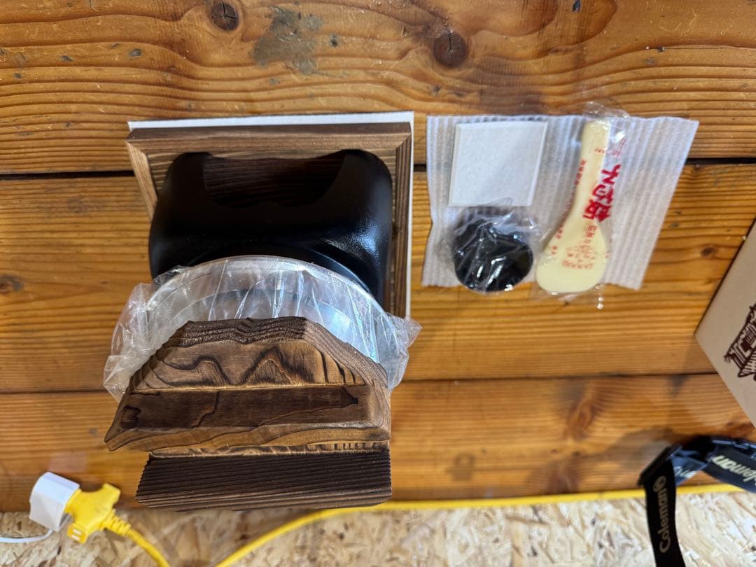 釜飯用セット 木製台座付き5セット