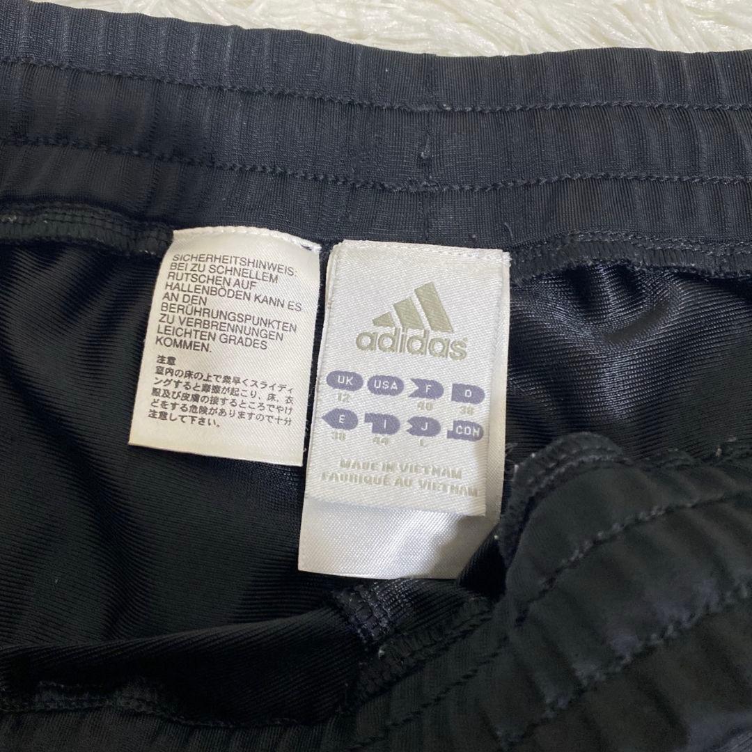 極美品 adidas アディダス トラックジャケット ジャージ ブラック L