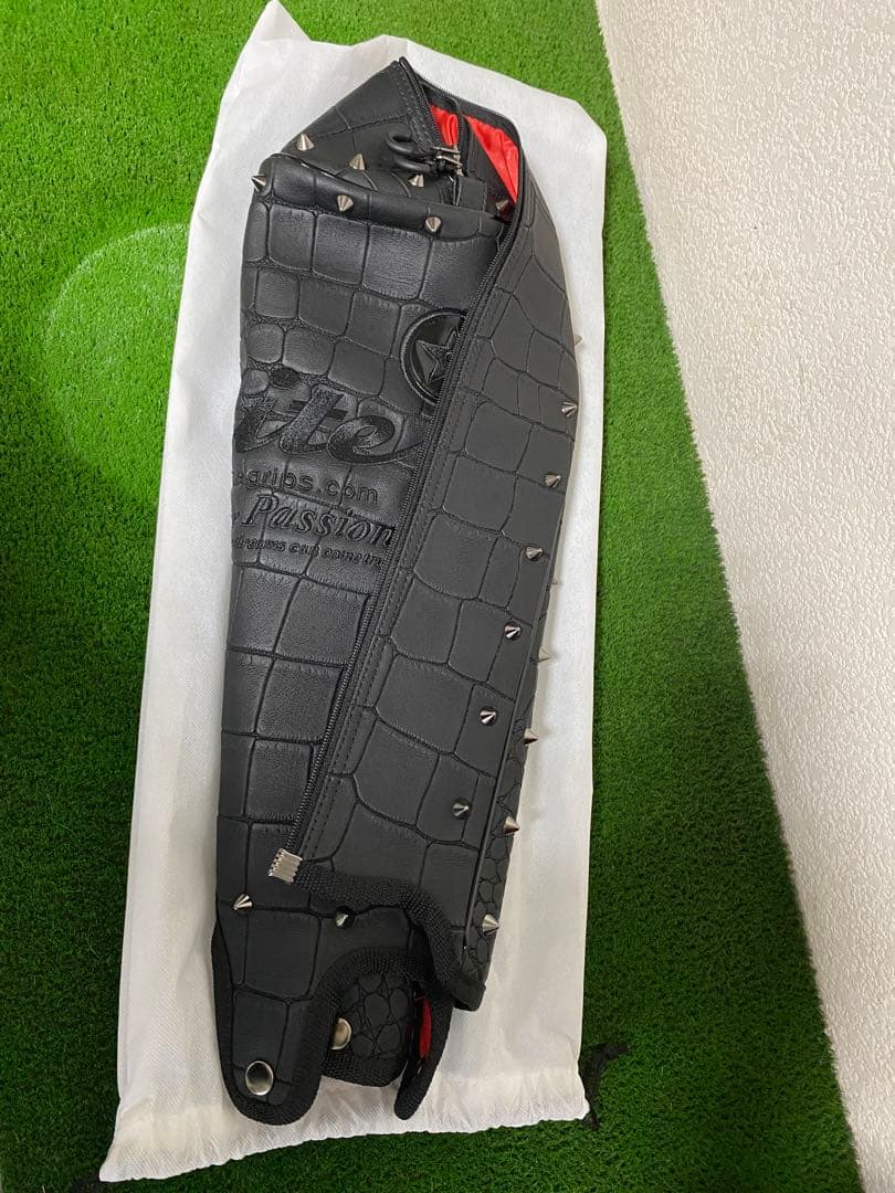 エリートグリップ 限定品 クロコ スタッズ付き キャディバック