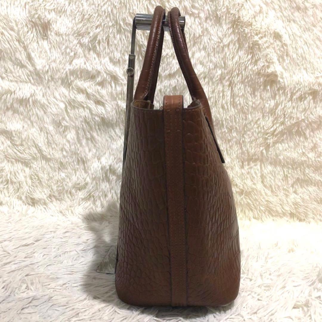 極美品☆ポロラルフローレン 2way レザー トートバッグ ショルダーバッグ