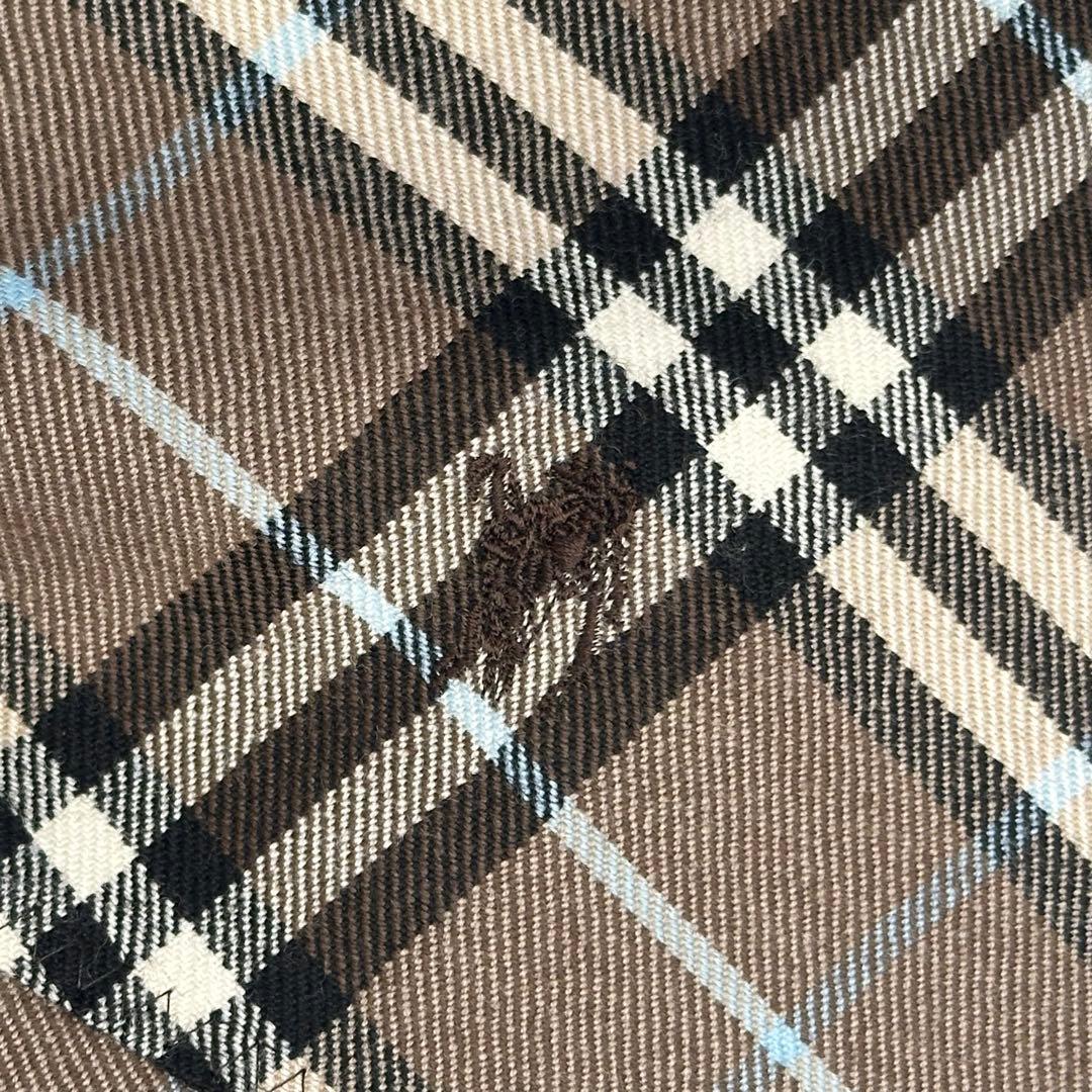 BURBERRY BLUE LABELチェック柄ノースリーブワンピース　38