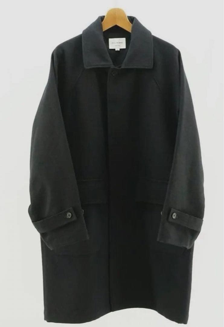 【25AW】ウールステンカラーコート Still by hand CO03253