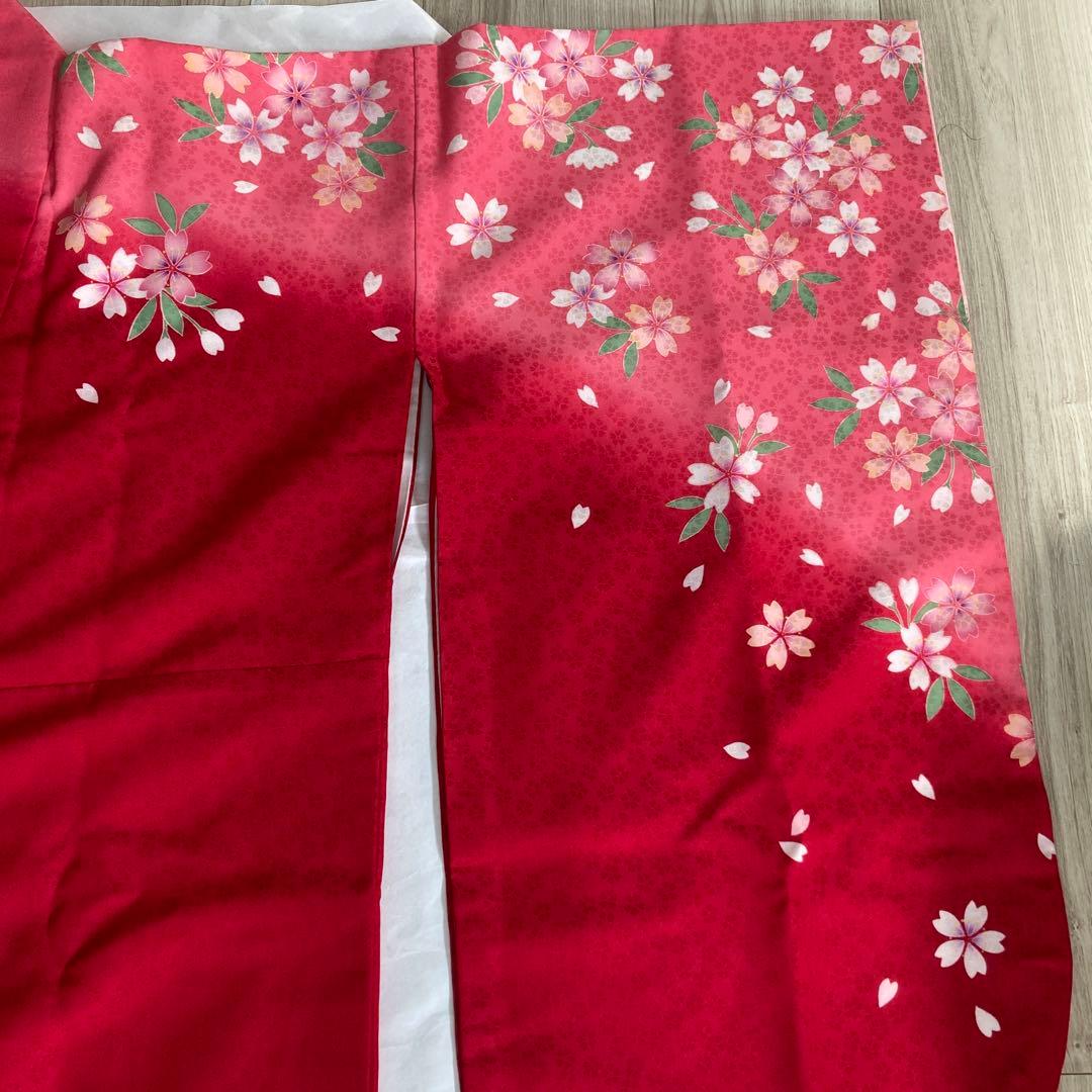 袴セット　小学生　女の子　150 ブーツ・髪飾り付き