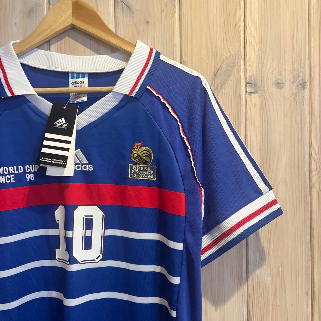 フランス代表 98年ワールドカップ シャツ 10 ZIDANE ヴィンテージユニ