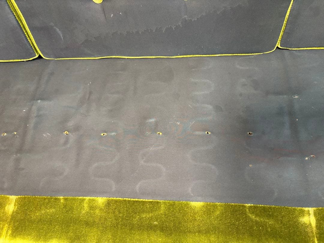 【最終値下げ】カリモク60 ロビーチェア　モケットグリーン