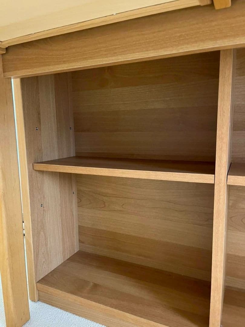 ✧値下中✧収納力抜群！【カリモク】ナチュラルウッドオープンシェルフ（デスクなし）